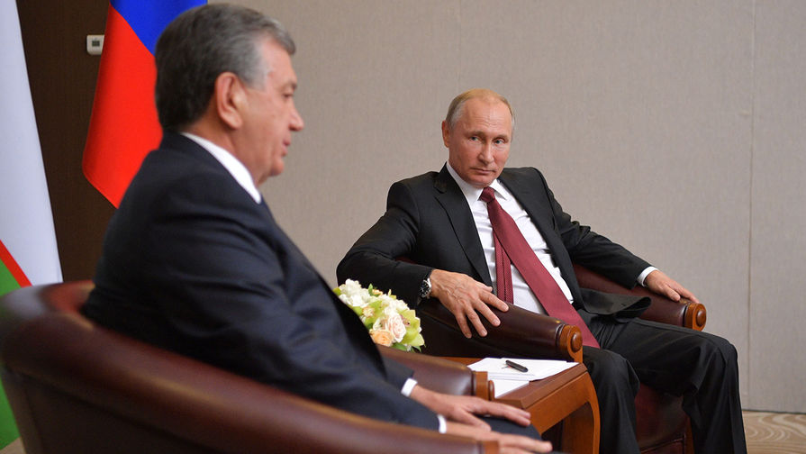 Путин заявил Мирзиёеву, что в России ждут поставок узбекских овощей и фруктов